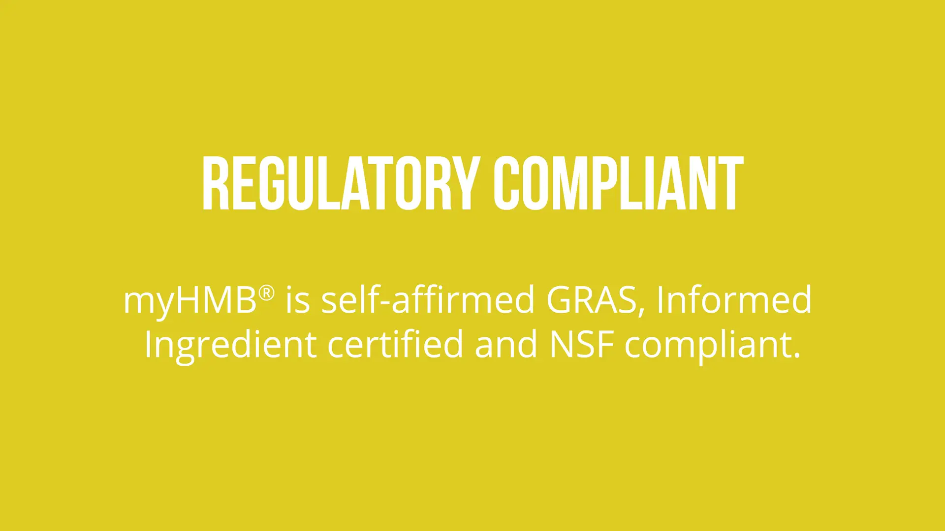 REGULATORY COMPLIANT